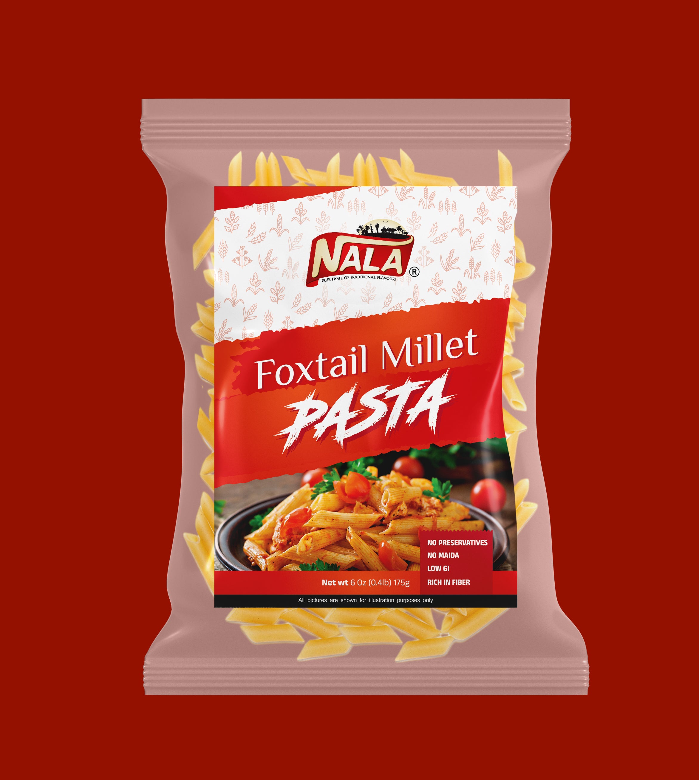 NALA FOXTAIL MILLET PASTA