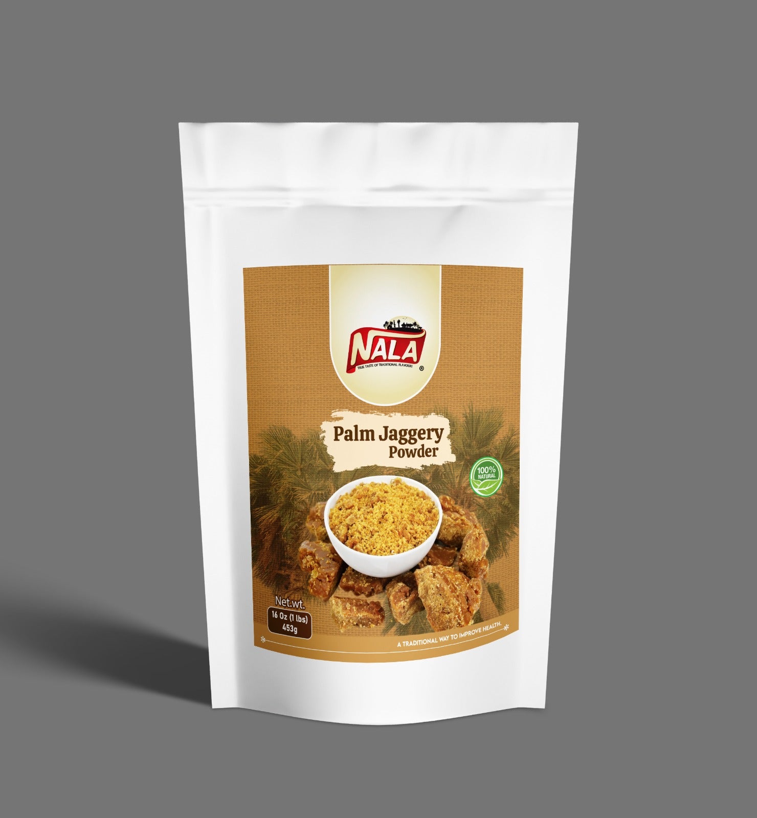 NALA PALM JAGGERY POWDER - 1 LB