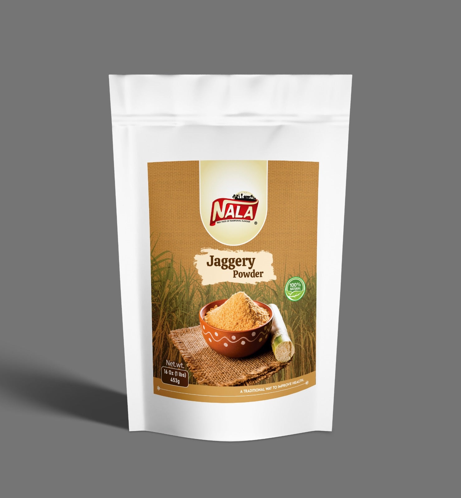 NALA JAGGERY POWDER - 1LB