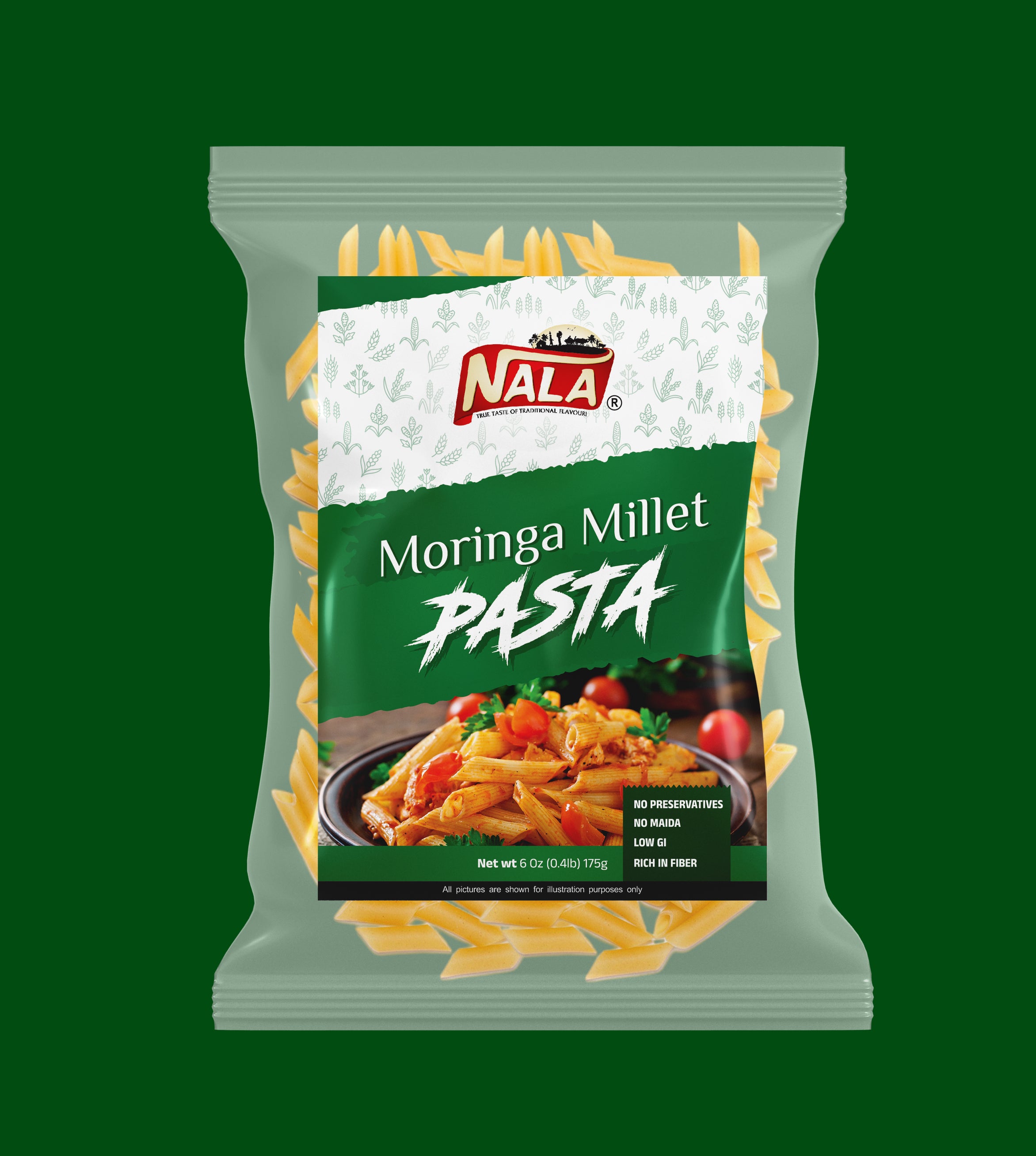NALA MORINGA MILLET PASTA