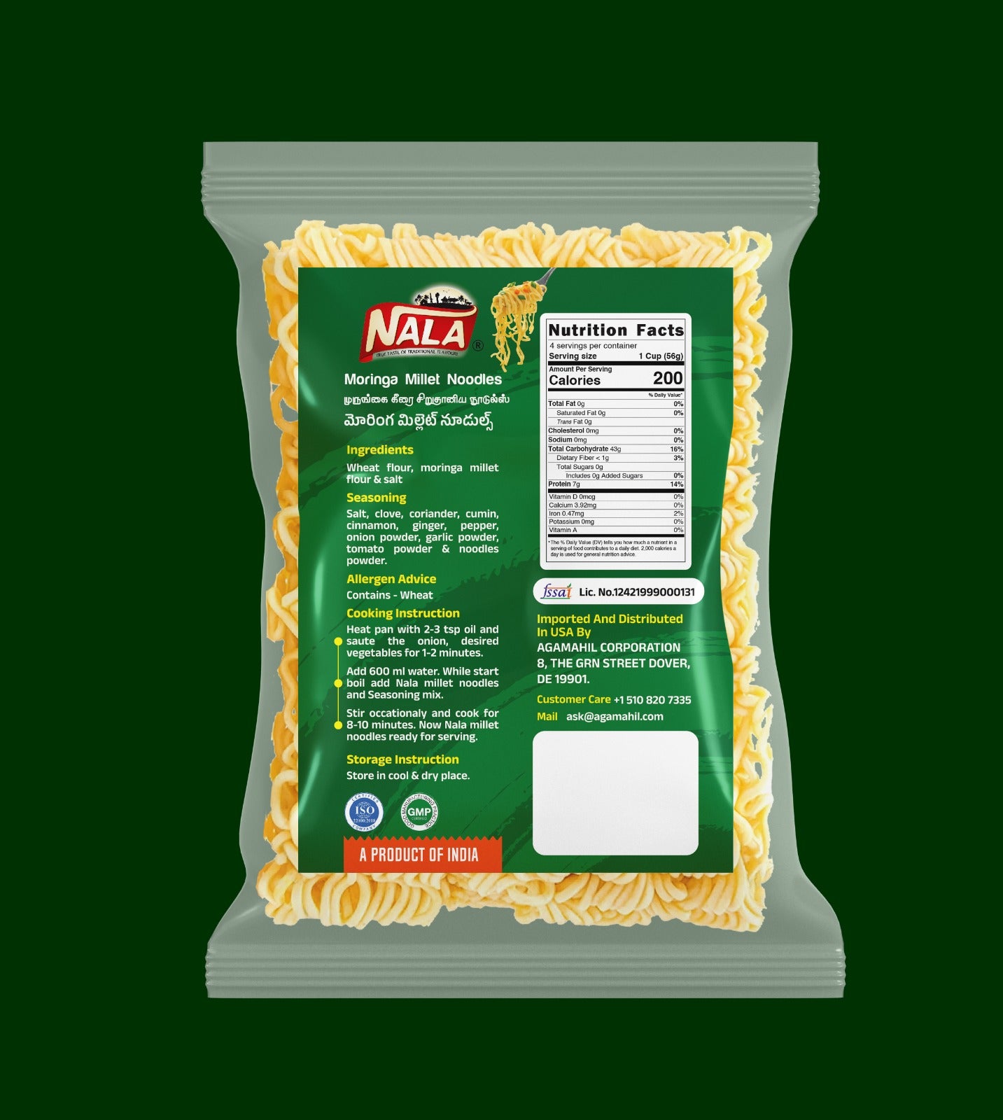 NALA PROSO MILLET NOODLES