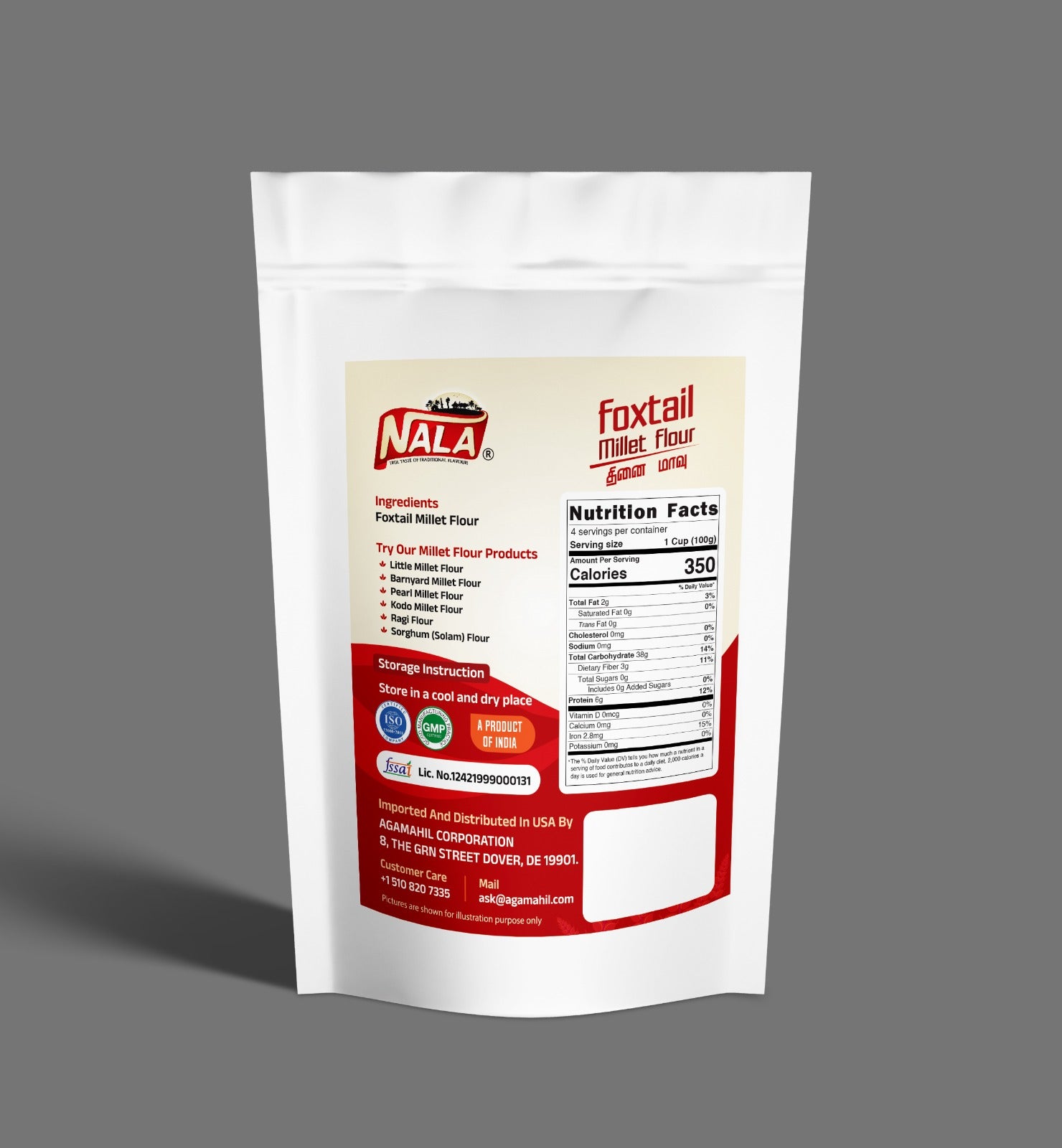 NALA FOXTAIL MILLET FLOUR