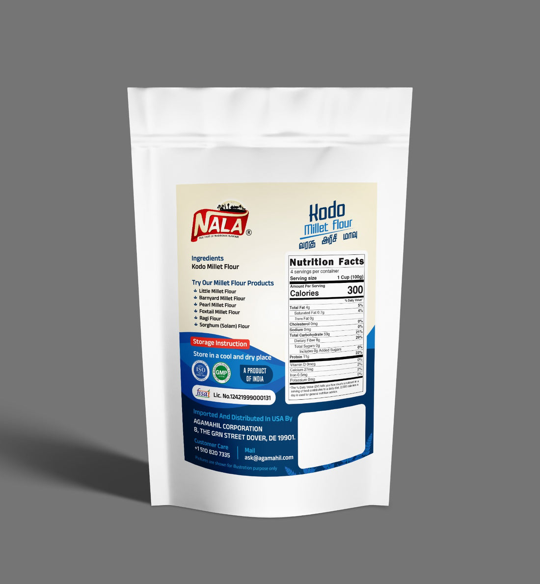 NALA KODO MILLET FLOUR