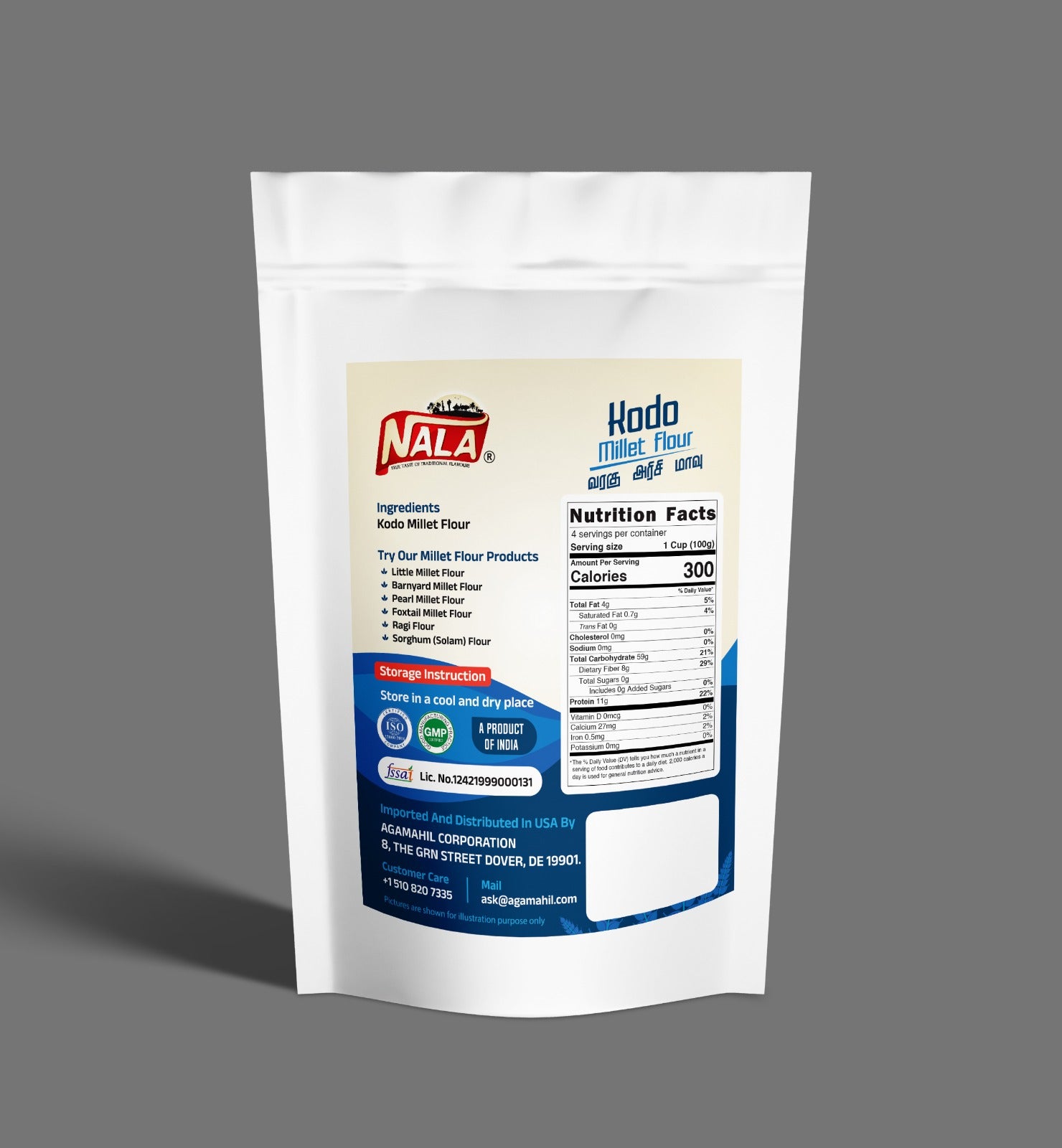 NALA KODO MILLET FLOUR