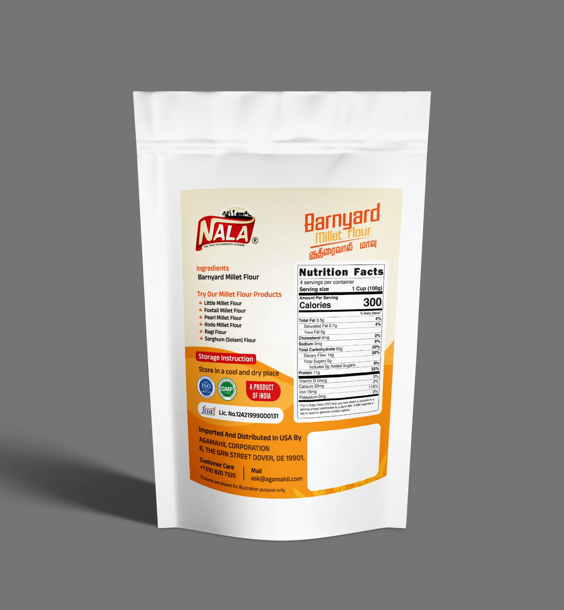 NALA BARNYARD MILLET FLOUR